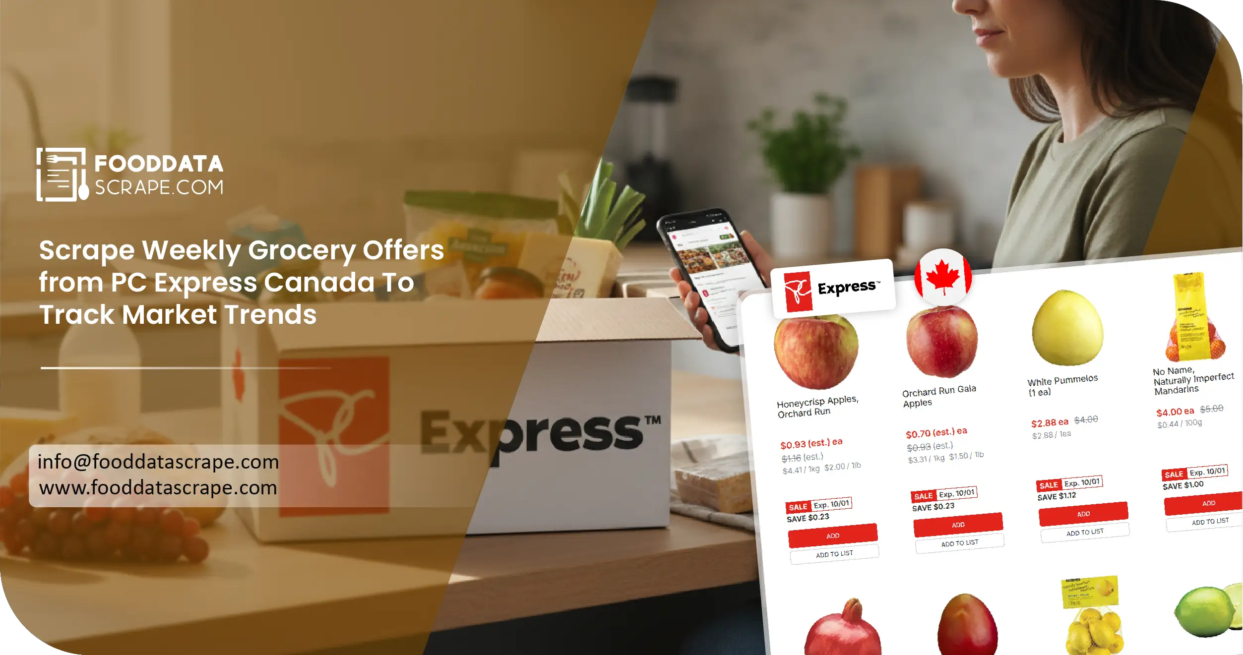 PC Express Canada Grocery Offers Scraping